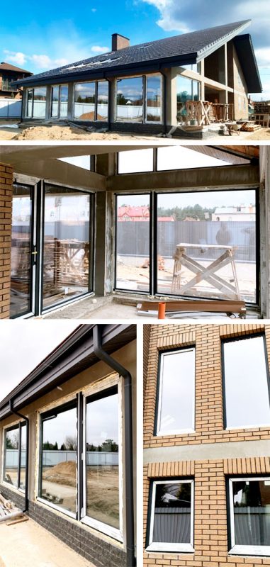 МЕТАЛОПЛАСТИКОВІ ВІКНА Вінниця купити в приватний будинок ДВЕРІ Київ века