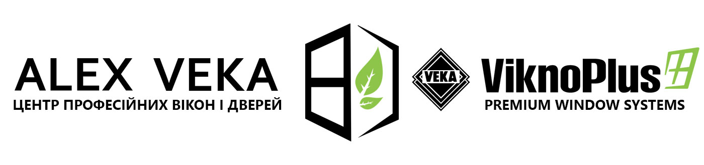 ALEX-VEKA-ViknoPlus-окна двери Винница Киев-центр-профессионального остекления логотип