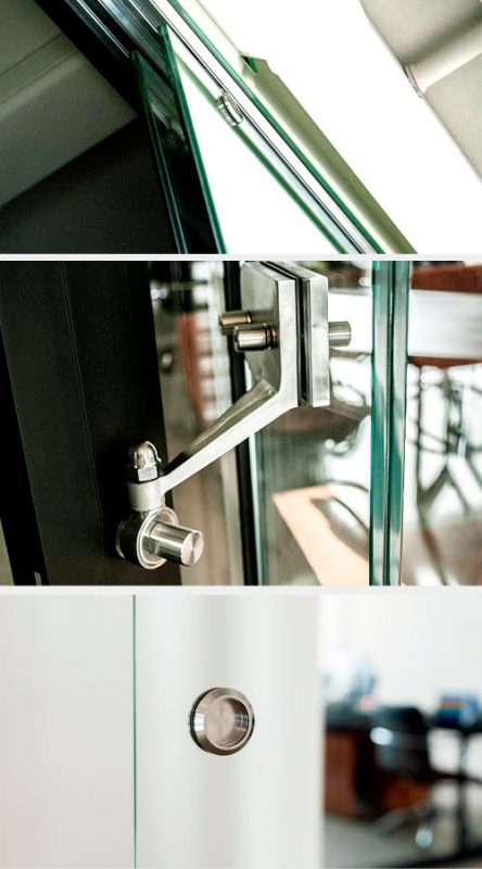 скляні перегородки безрамні дзеркальні розсувні перегородки в будинок на сходи в квартиру студію вінниця київ ціна фото відгуки